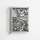 Flight Of Fancy 3 - Wall Cabinet - Diana Catchpole - Pebble - Reeded glass