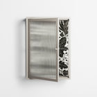 Ode to Summer 4 - Wall Cabinet - Diana Catchpole - Pebble - Reeded glass