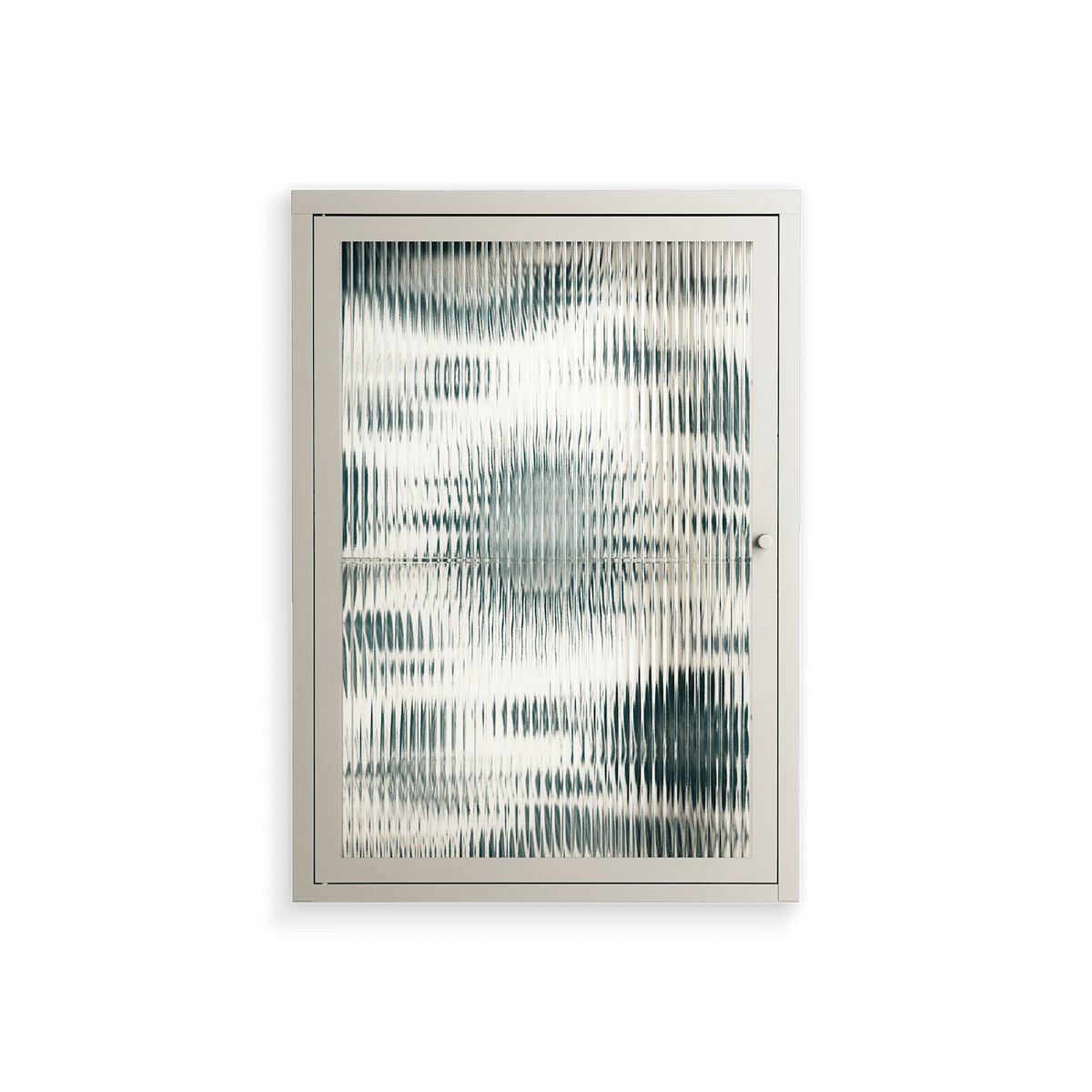 Ode to Summer 6 - Wall Cabinet - Diana Catchpole - Pebble - Reeded glass
