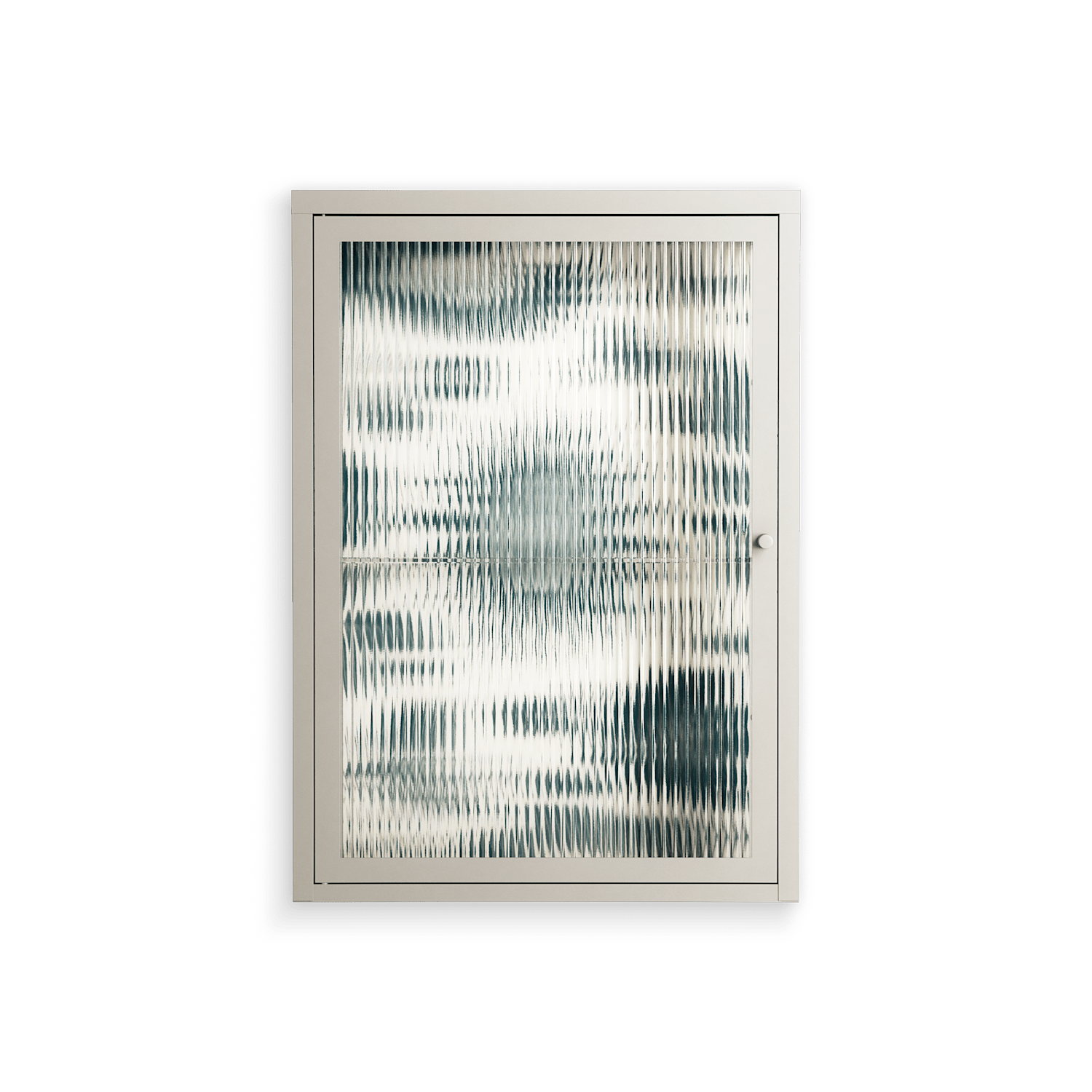 Ode to Summer 6 - Wall Cabinet - Diana Catchpole - Pebble - Reeded glass