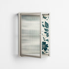 Ode to Summer 6 - Wall Cabinet - Diana Catchpole - Pebble - Reeded glass