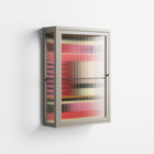 Harmonic - Wall Cabinet - Rikki Hewitt - Pebble - Reeded glass