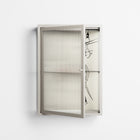 Bayeux - Wall Cabinet - Naia Escribano - Pebble - Reeded glass