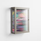 Bobsan - Wall Cabinet - Maddalena Fanfani - Pebble - Reeded glass