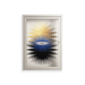Evil Eye Sun - Wall Cabinet - Mo Kalache - Pebble - Reeded glass