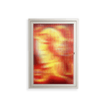 Burning Tiger - Wall Cabinet - Mo Kalache - Pebble - Reeded glass