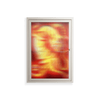 Burning Tiger - Wall Cabinet - Mo Kalache - Pebble - Reeded glass