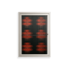 Berry Branch - Wall Cabinet - Ethan Fender - Pebble - Reeded glass