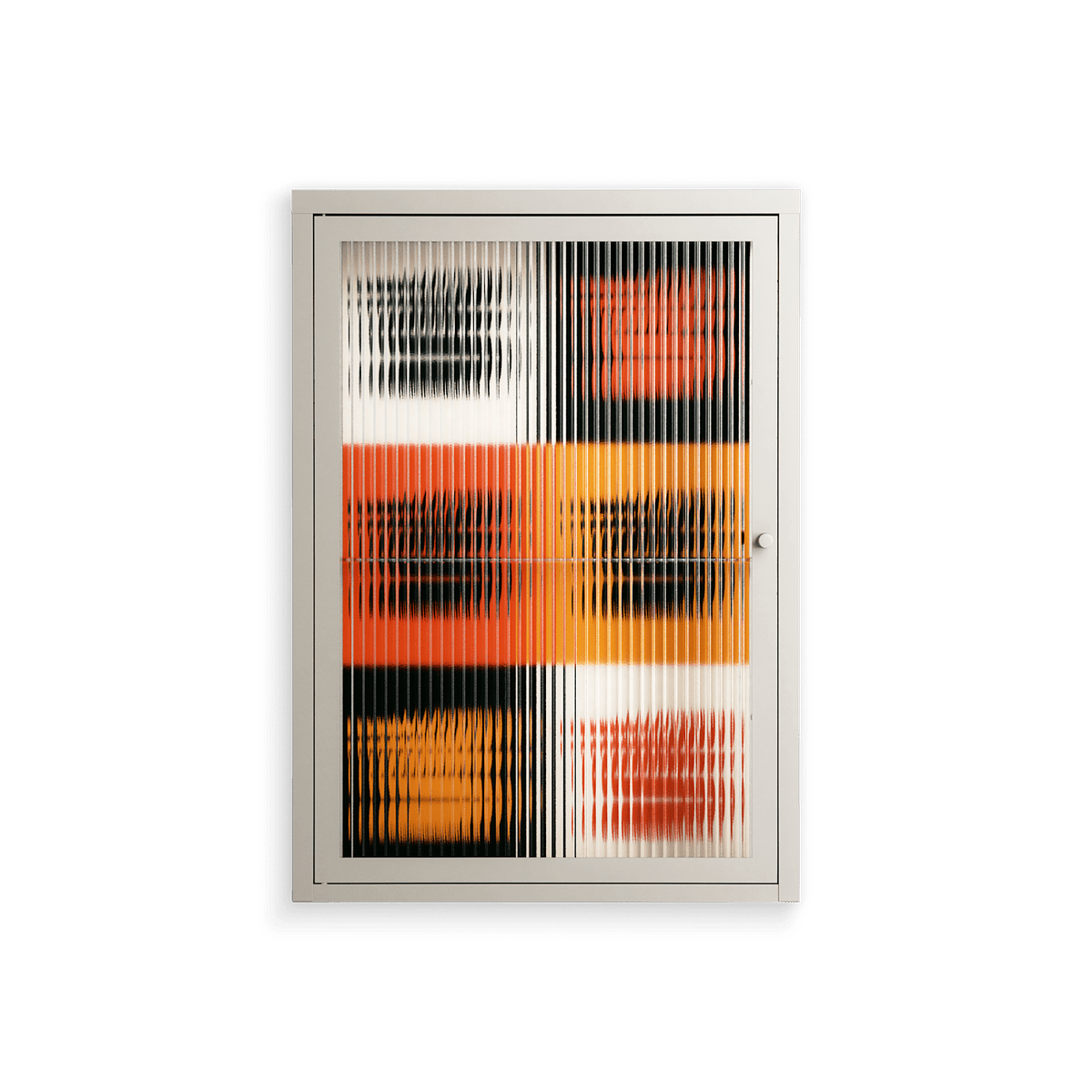 Draconicon - Wall Cabinet - Ethan Fender - Pebble - Reeded glass
