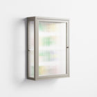 Shapes - Wall Cabinet - Lydia Greaves - Pebble - Reeded glass