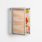 Cats - Wall Cabinet - Lydia Greaves - Pebble - Reeded glass