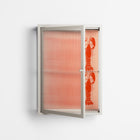 Lobsters - Wall Cabinet - Lydia Greaves - Pebble - Reeded glass