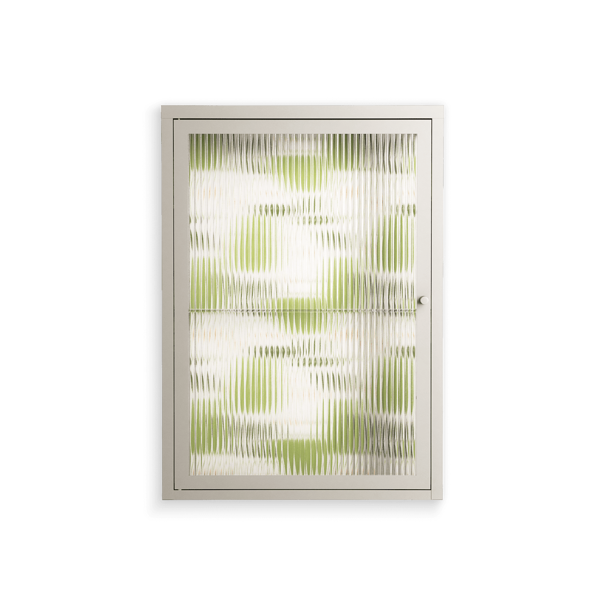 Pears - Wall Cabinet - Lydia Greaves - Pebble - Reeded glass