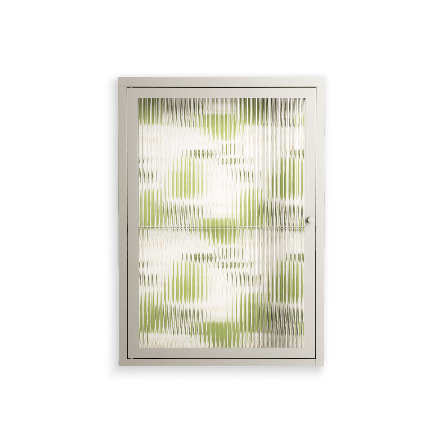 Pears - Wall Cabinet - Lydia Greaves - Pebble - Reeded glass