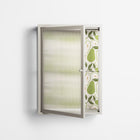 Pears - Wall Cabinet - Lydia Greaves - Pebble - Reeded glass