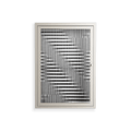 Rectangle In Rectangle - Wall Cabinet - Guido De Boer - Pebble - Reeded glass