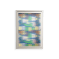 Shapes Blue - Wall Cabinet - Lydia Greaves - Pebble - Reeded glass