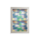 Shapes Blue - Wall Cabinet - Lydia Greaves - Pebble - Reeded glass