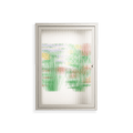 Bouquets Cream - Wall Cabinet - Lydia Greaves - Pebble - Reeded glass