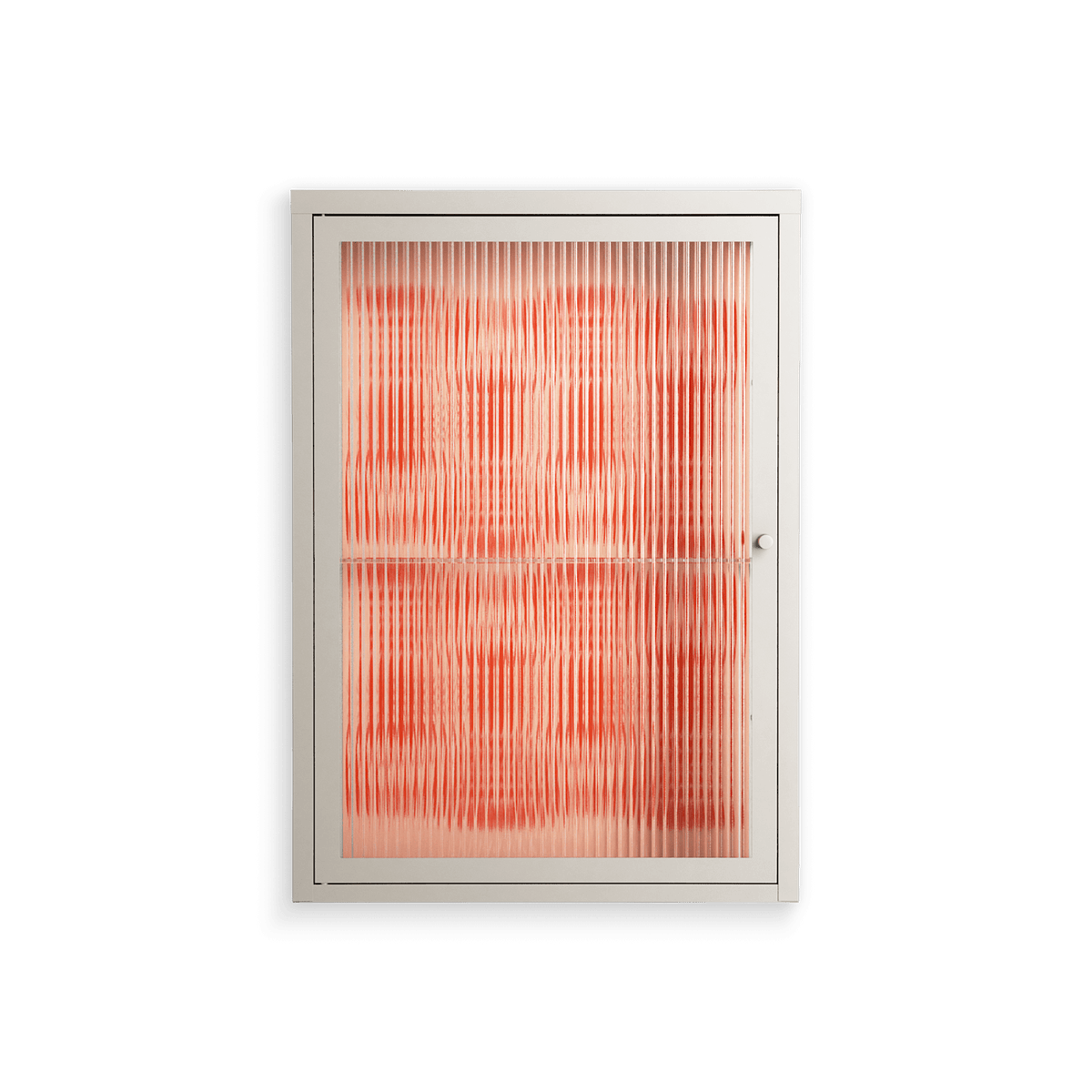 Lobsters - Wall Cabinet - Lydia Greaves - Pebble - Reeded glass