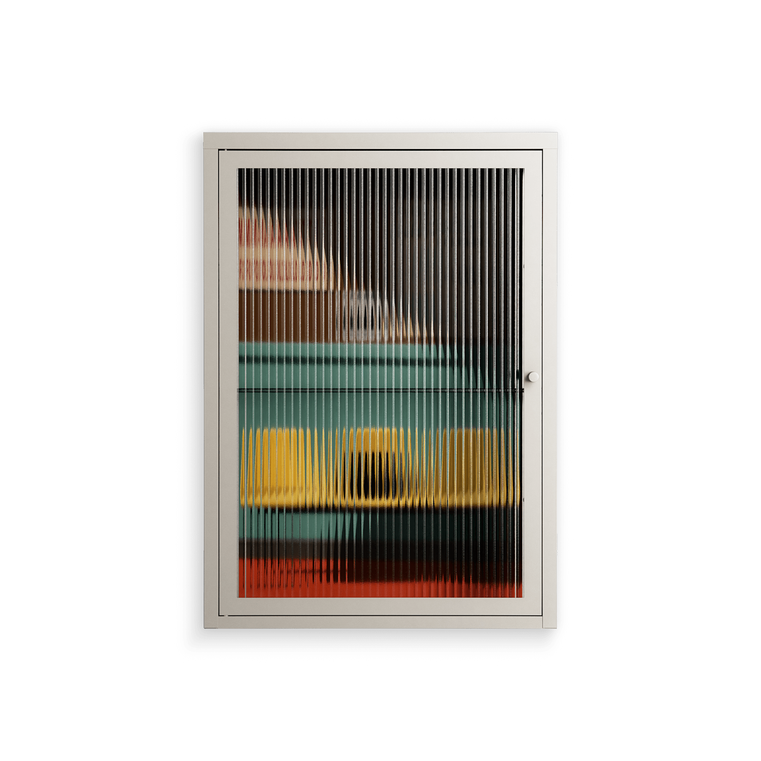 Have You Seen Bert - Wall Cabinet - Kristin Eriksson - Pebble - Reeded glass