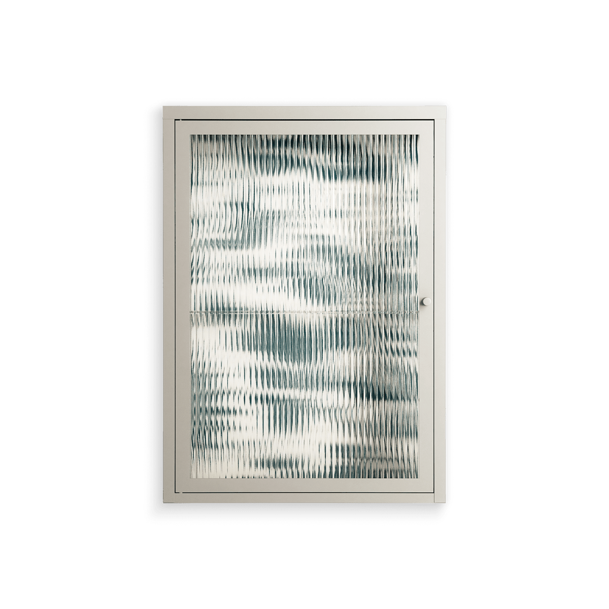 Ode to Summer 3 - Wall Cabinet - Diana Catchpole - Pebble - Reeded glass