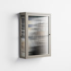 Dreaming With Open Eyes - Wall Cabinet - Sophie Goudman-Peachey - Pebble - Reeded glass