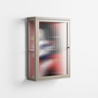 Unseen In Plain Sight - Wall Cabinet - Mathilda Kienast - Pebble - Reeded glass