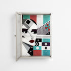 The Dessolution - Wall Cabinet - Mathilda Kienast - Pebble - Reeded glass
