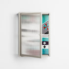 The Dessolution - Wall Cabinet - Mathilda Kienast - Pebble - Reeded glass