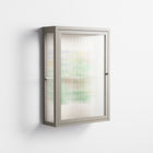 Bouquets Cream - Wall Cabinet - Lydia Greaves - Pebble - Reeded glass