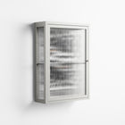 Every Dog - Wall Cabinet - Alexander Khabbazi - Chalk - Reeded glass