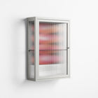 Repeating - Wall Cabinet - Alexander Khabbazi - Chalk - Reeded glass