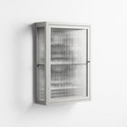 Hounds  - Wall Cabinet - Alexander Khabbazi - Chalk - Reeded glass