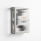 Conserto2 - Wall Cabinet - Vratislav Pecka - Chalk - Reeded glass