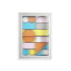 Palette - Wall Cabinet - Vratislav Pecka - Chalk - Reeded glass