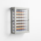 Perspektiva - Wall Cabinet - Vratislav Pecka - Chalk - Reeded glass