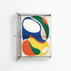 Spilled Paint - Wall Cabinet - Vratislav Pecka - Chalk - Reeded glass