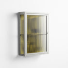 Yay - Wall Cabinet - Vratislav Pecka - Chalk - Reeded glass