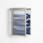 Dalgalar - Wall Cabinet - Nur Rydberg - Chalk - Reeded glass
