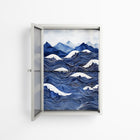 Dalgalar - Wall Cabinet - Nur Rydberg - Chalk - Reeded glass