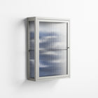 Dalgalar - Wall Cabinet - Nur Rydberg - Chalk - Reeded glass