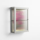 Tulips - Wall Cabinet - Katie O’Shea - Chalk - Reeded glass