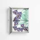 Tulips Purple - Wall Cabinet - Katie O’Shea - Chalk - Reeded glass