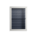 Basket Weave - Wall Cabinet - Katie O’Shea - Chalk - Reeded glass