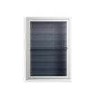 Basket Weave - Wall Cabinet - Katie O’Shea - Chalk - Reeded glass