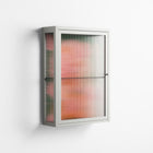 Inside Flowers - Wall Cabinet - Raissa Oltmanns - Chalk - Reeded glass