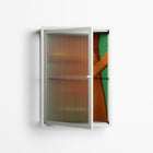 Wine and Me - Wall Cabinet - Raissa Oltmanns - Chalk - Reeded glass