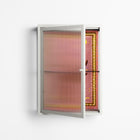 Connect With Nature - Wall Cabinet - Raissa Oltmanns - Chalk - Reeded glass