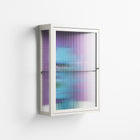 Punkrocker - Wall Cabinet - Cezar Berje - Chalk - Reeded glass